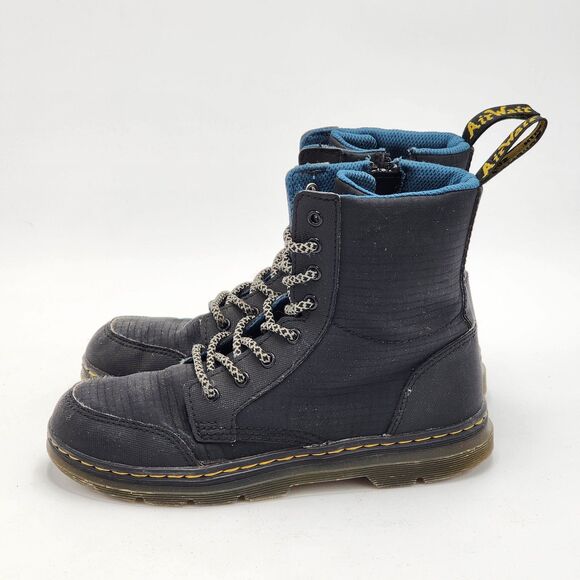 Dr. Martens Combs Cap J Utility Combat Zip Boots Youth Size 2 - Picture 4 of 9